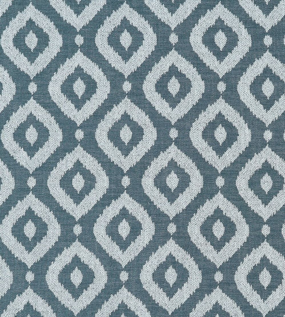 Soraya Fabric by Clarke & Clarke Denim