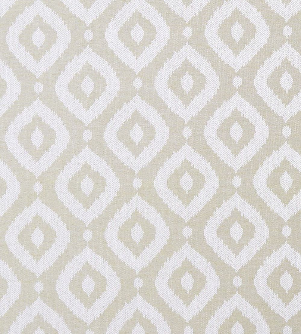 Soraya Fabric by Clarke & Clarke Natural