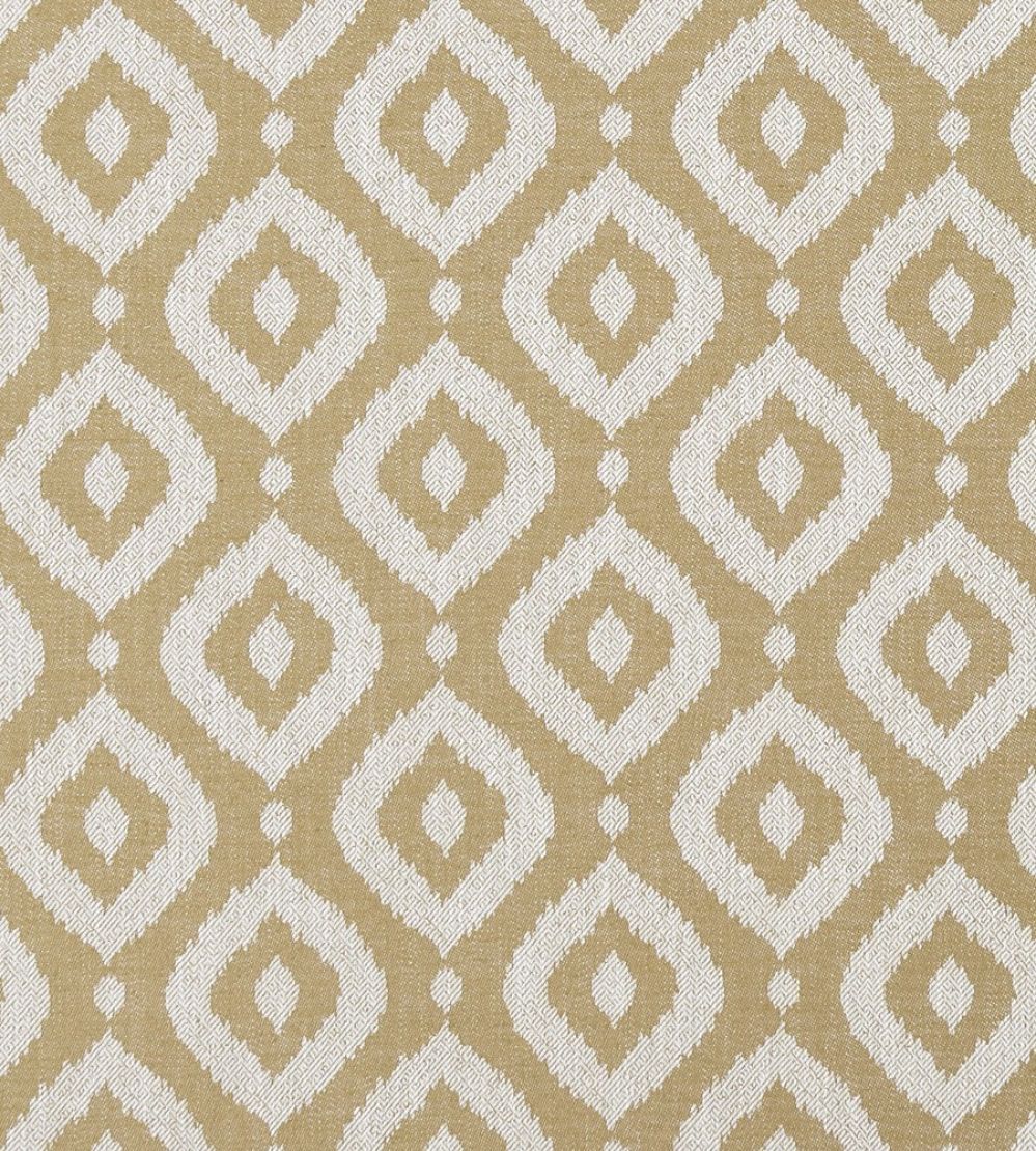 Soraya Fabric by Clarke & Clarke Ochre