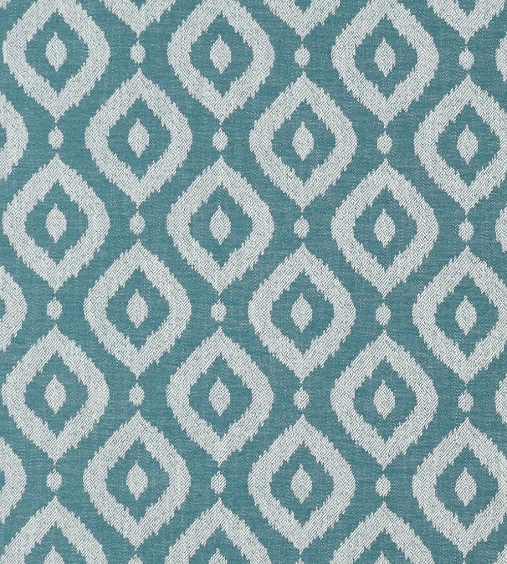 Soraya Fabric by Clarke & Clarke Teal