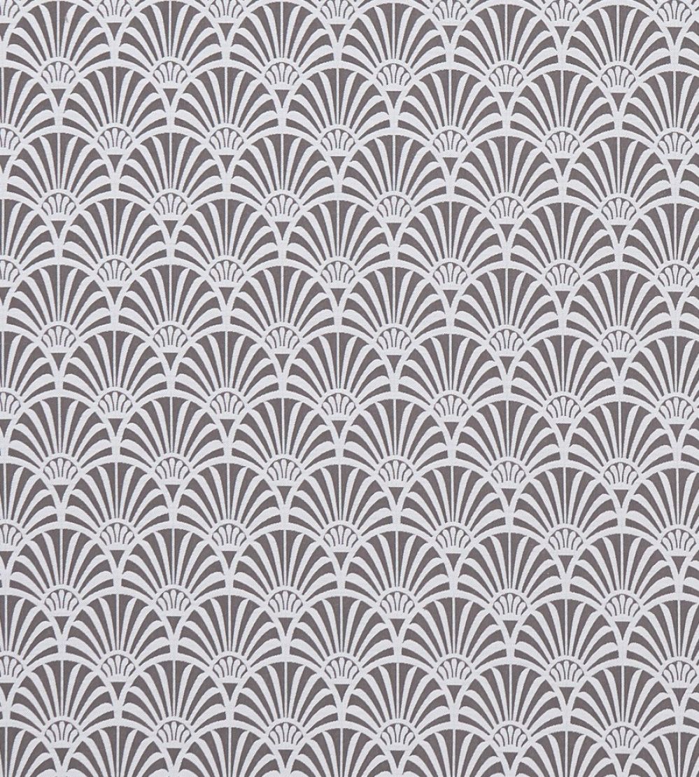 Zellige Fabric by Clarke & Clarke Charcoal