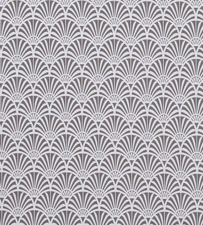 Zellige Fabric by Clarke & Clarke Charcoal