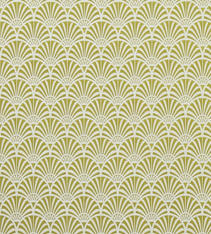 Zellige Fabric by Clarke & Clarke Chartreuse