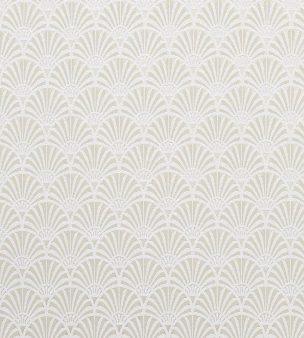 Zellige Fabric by Clarke & Clarke Ivory