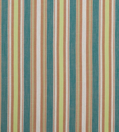 Ziba Fabric by Clarke & Clarke Teal/Spice