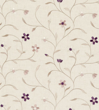 Mellor Fabric by Clarke & Clarke Heather
