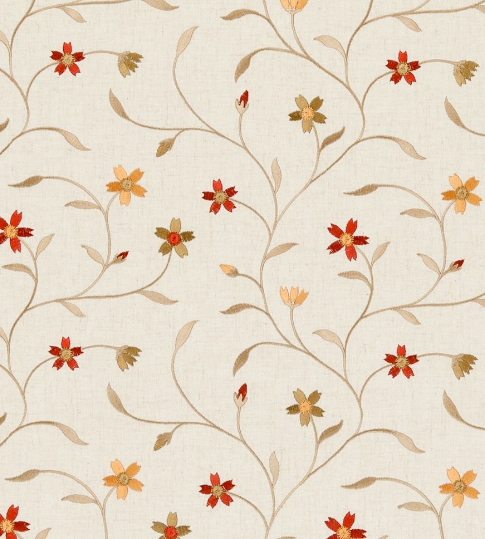 Mellor Fabric by Clarke & Clarke Spice