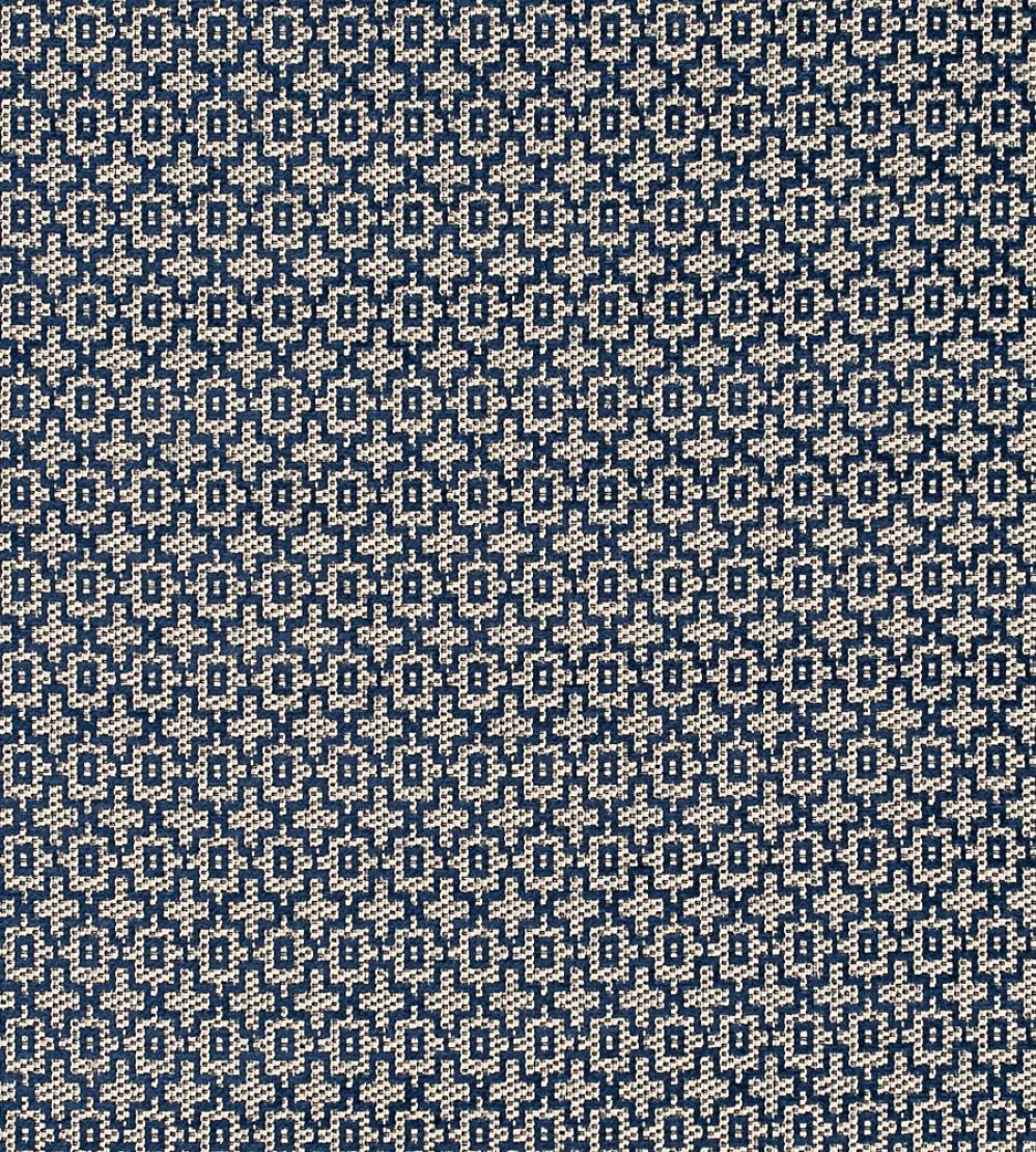Mansour Fabric by Clarke & Clarke Indigo