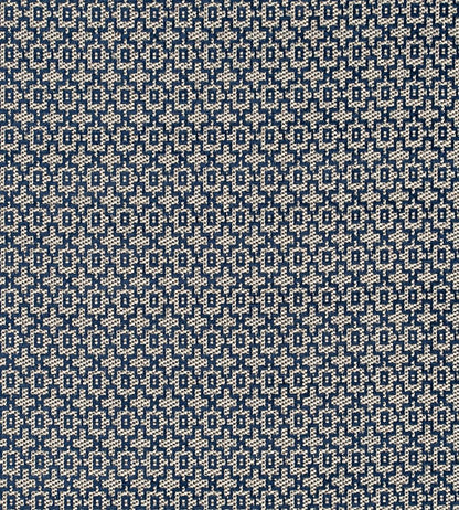 Mansour Fabric by Clarke & Clarke Indigo