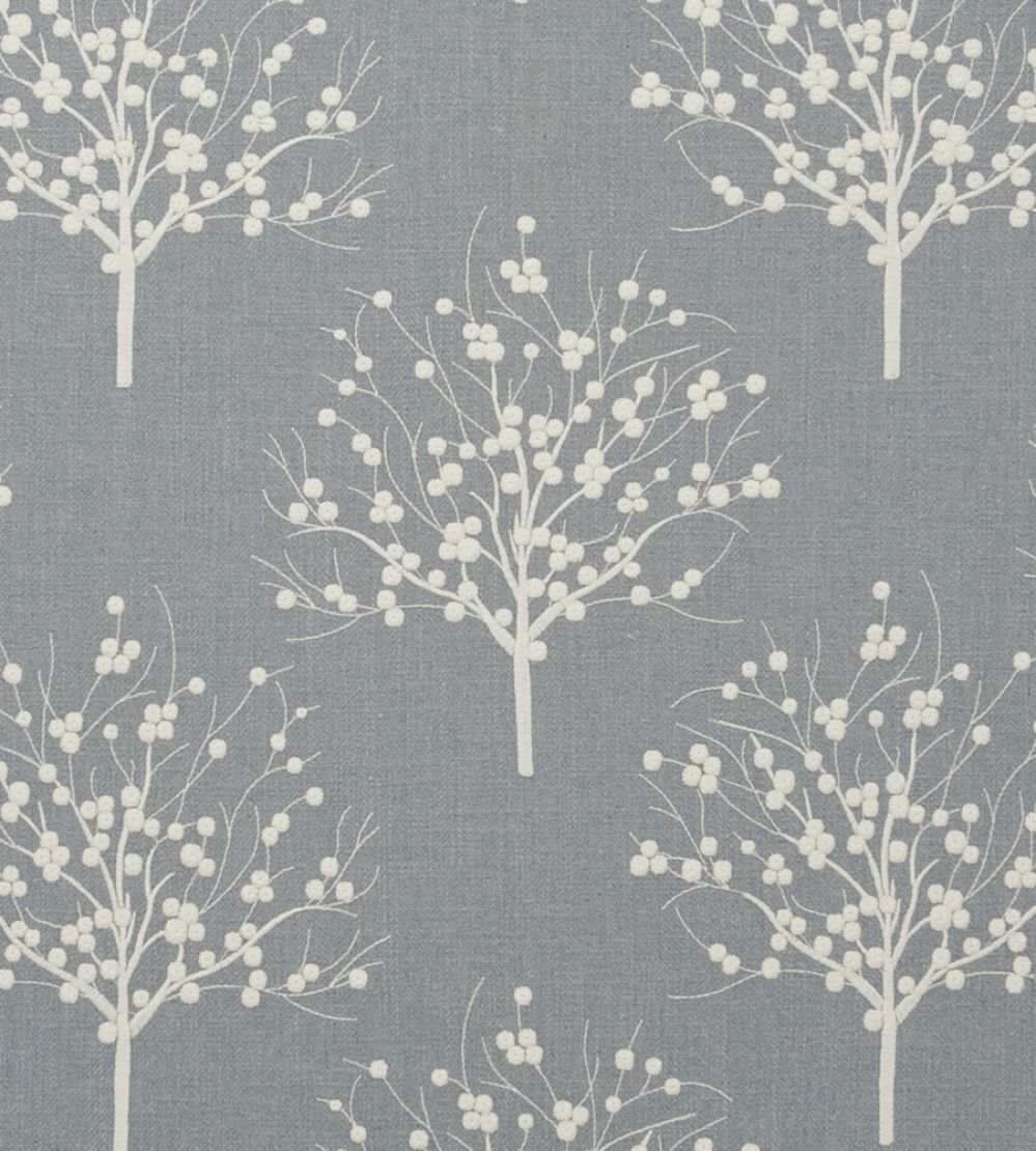 Bowood Fabric by Clarke & Clarke Chambray