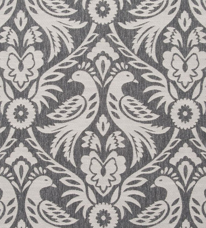 Harewood Fabric by Clarke & Clarke Charcoal