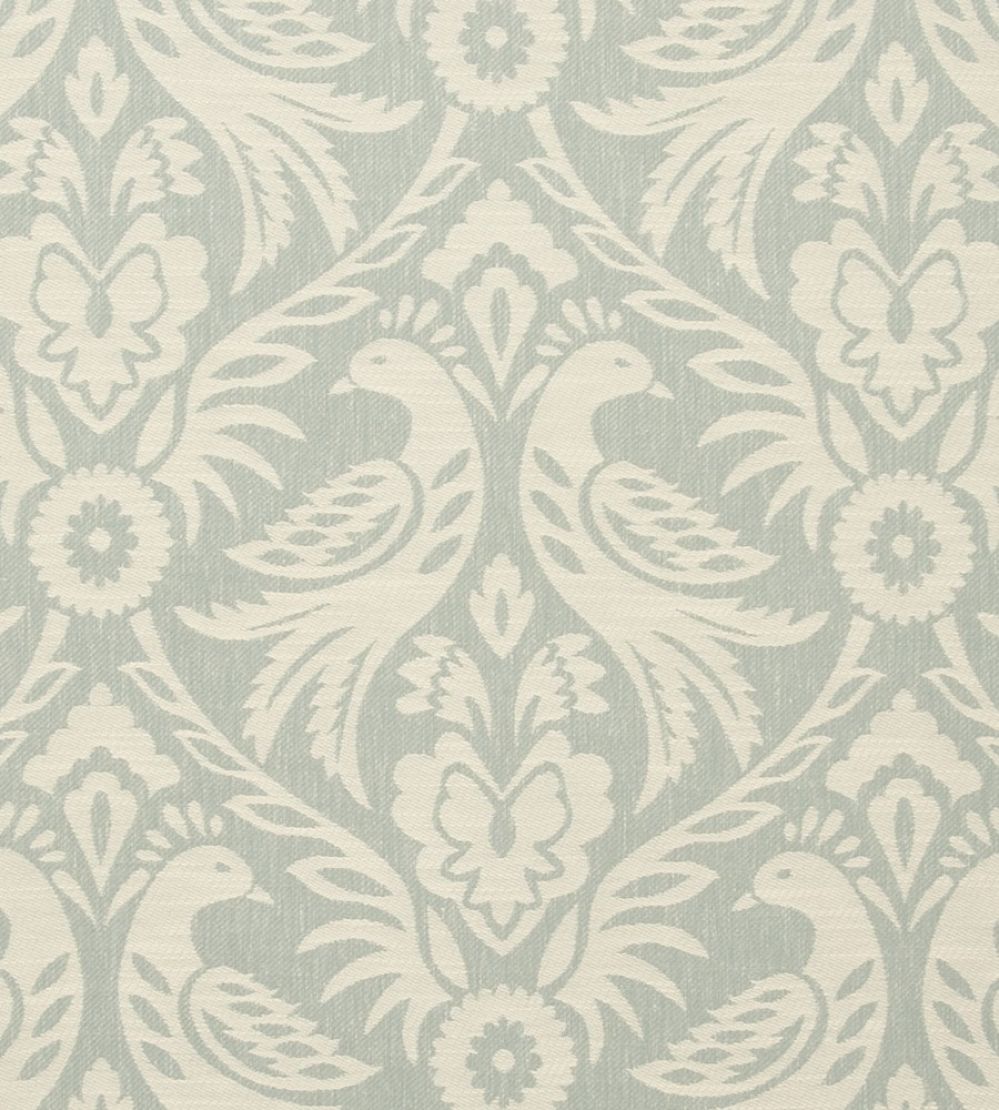 Harewood Fabric by Clarke & Clarke Duck Egg