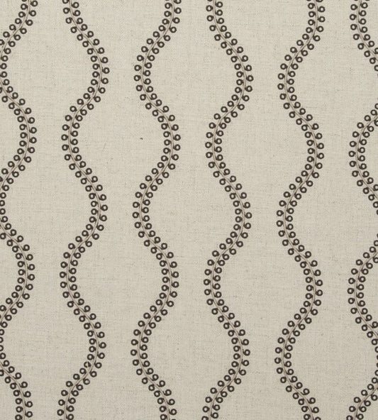 Woburn Fabric by Clarke & Clarke Charcoal