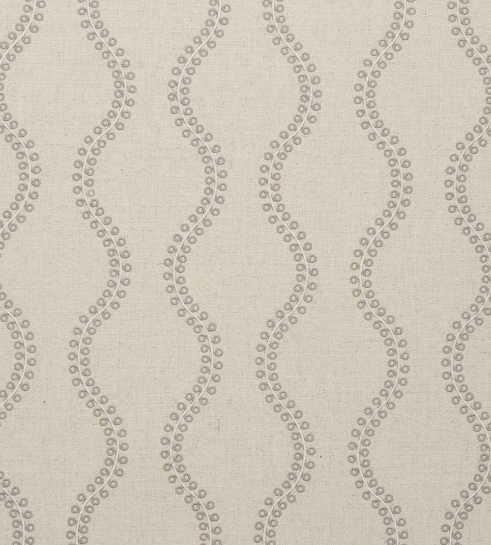 Woburn Fabric by Clarke & Clarke Taupe