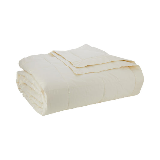 Classic Down Alternative Blanket by Downright, product shot on white