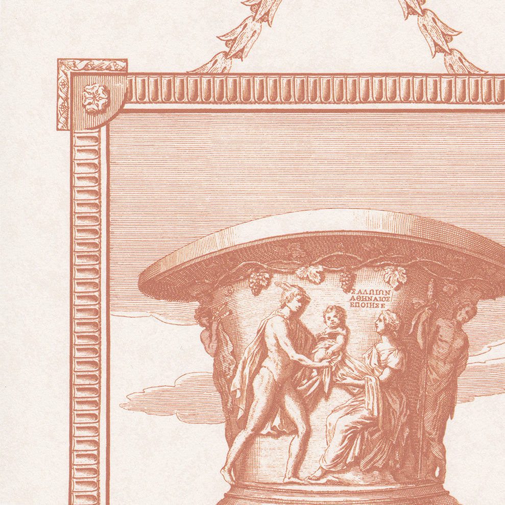 Classical Garden Toile Wallpaper by Nile & York in Sepia