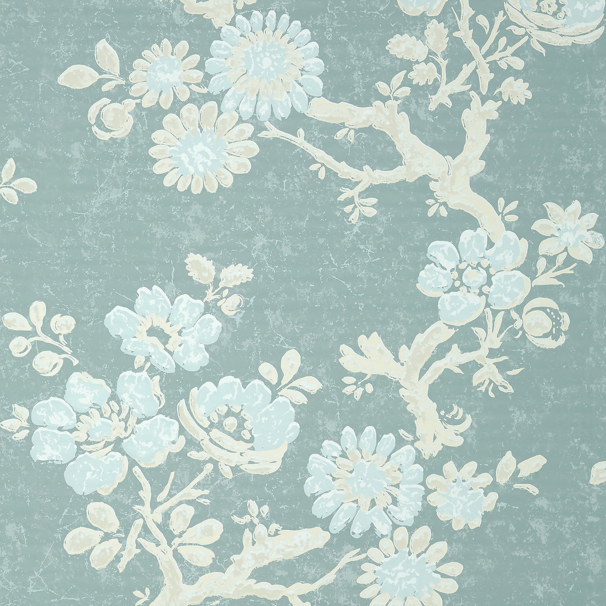 Claudette Wallpaper by Thibaut in Robin's Egg (T10815)
