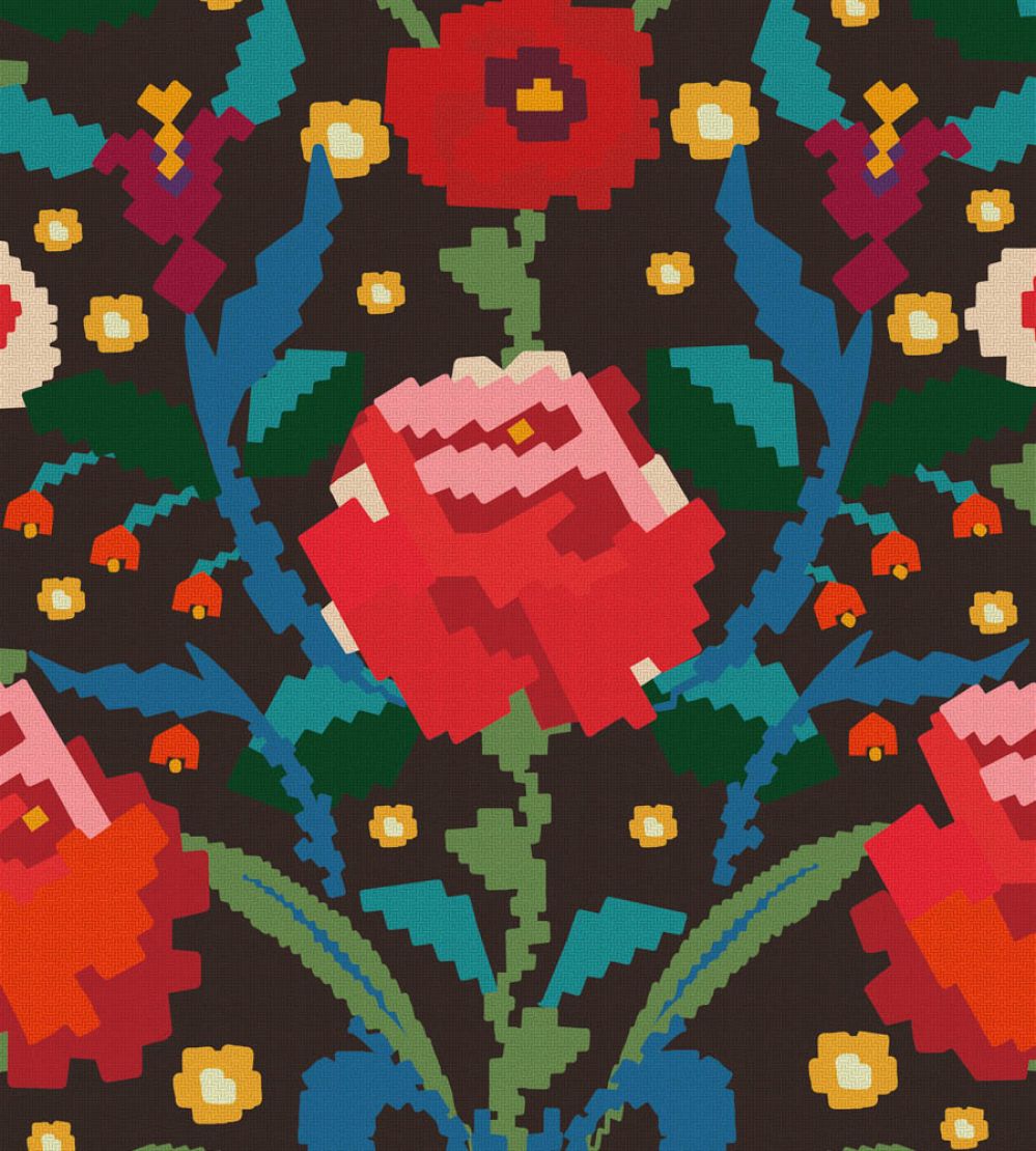 Claudine Wallpaper by MINDTHEGAP Dark