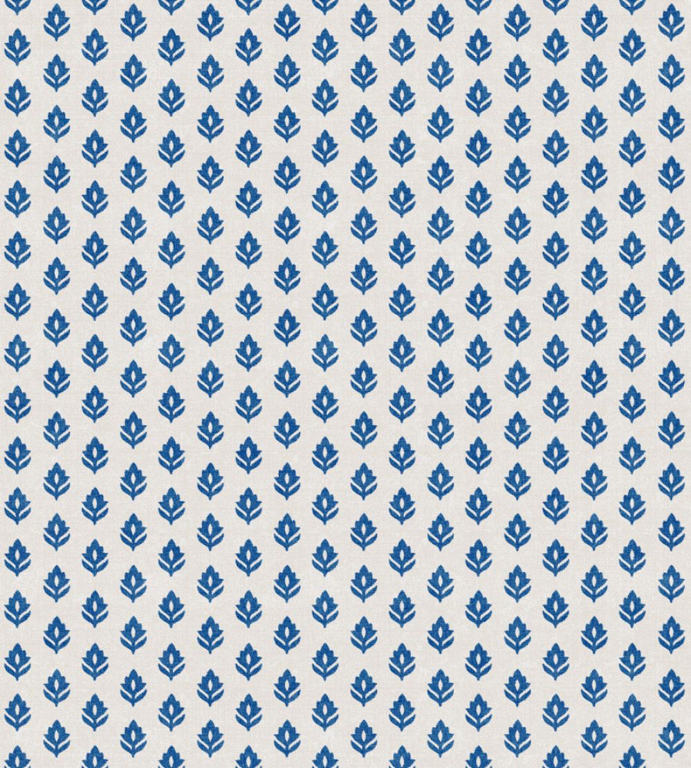 Clover Wallpaper by Coordonne Blue