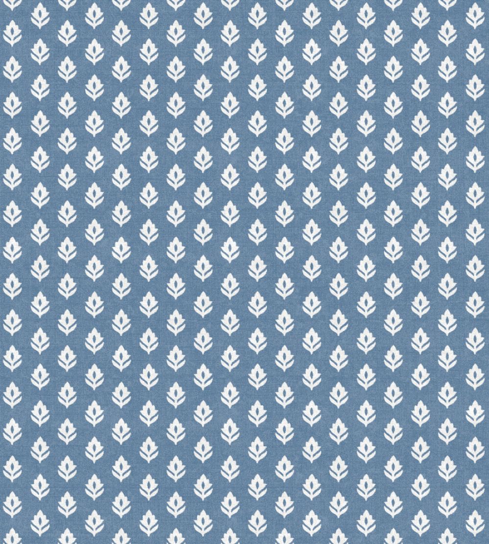 Clover Wallpaper by Coordonne Cobalt