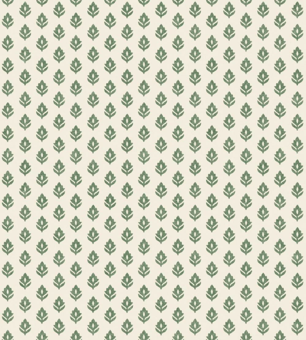 Clover Wallpaper by Coordonne Green