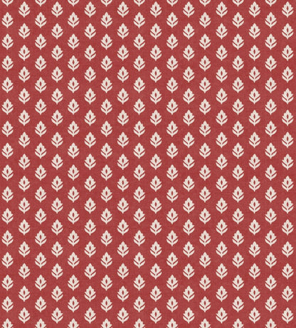 Clover Wallpaper by Coordonne Vermillion