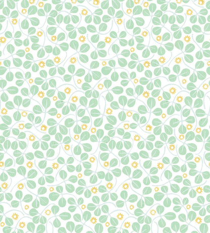 Clover Wallpaper by DADO 01 Eau De Nil
