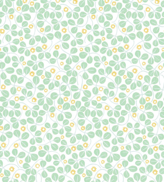Clover Wallpaper by DADO 01 Eau De Nil