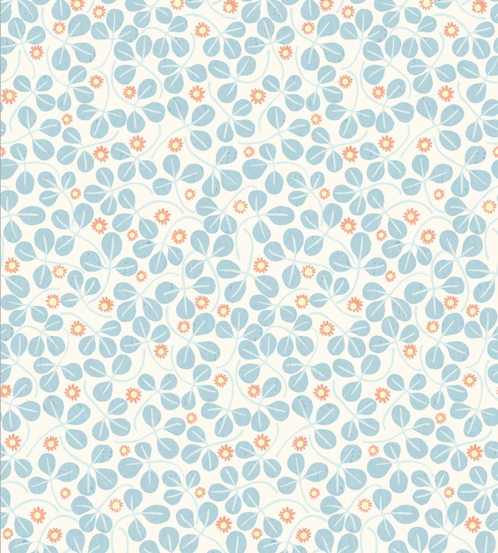 Clover Wallpaper by DADO 02 Wedgwood