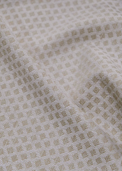 Clover fabric by Coordonné in Beige, flat pattern view