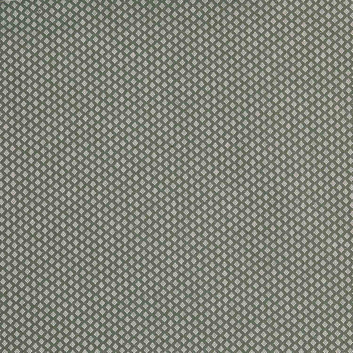 Clover fabric by Coordonné in Green, shown in a styled room