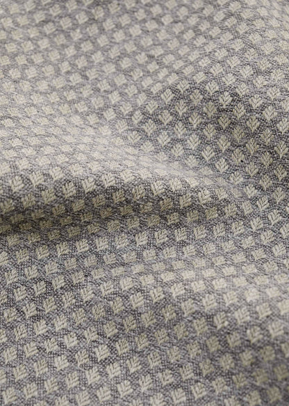 Clover fabric by Coordonné in Grey, flat pattern view