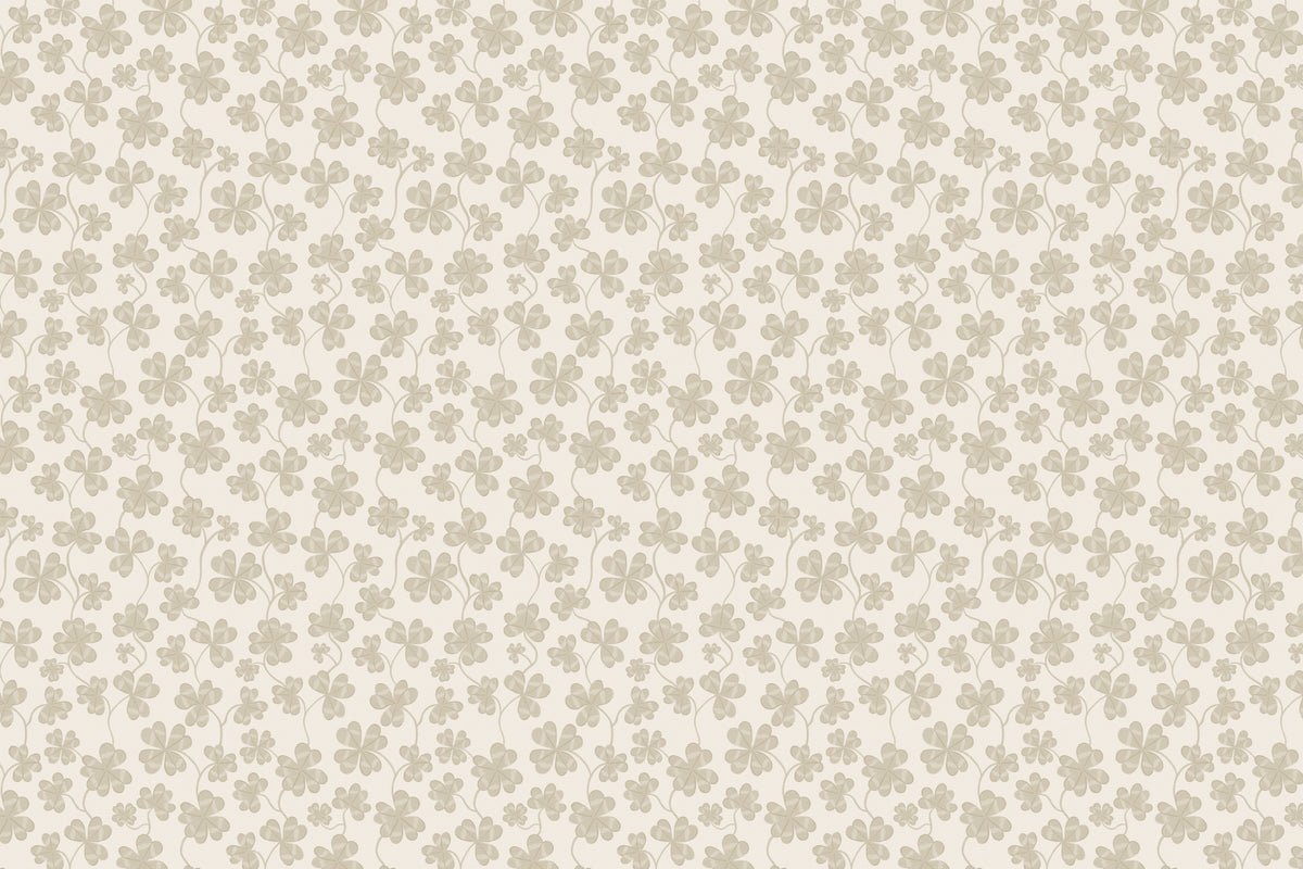 Clover Neutral mural by Hovia