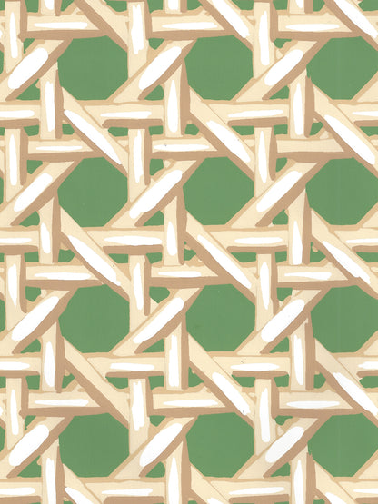 Club Cane Cream Forest wallpaper by China Seas