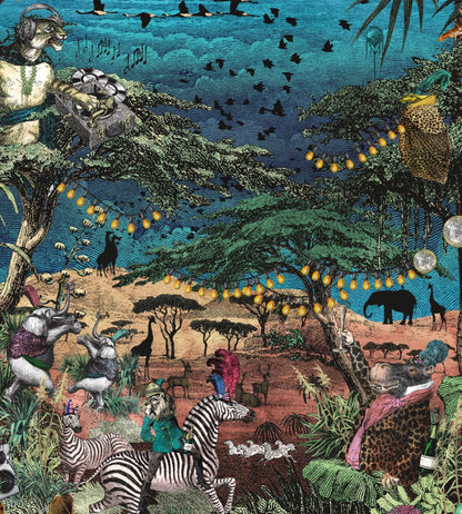 Club Safari Wallpaper by Brand McKenzie Lagoon