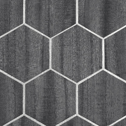 Bois Alvéolé Wallpaper by CMO Paris in Gray Silver