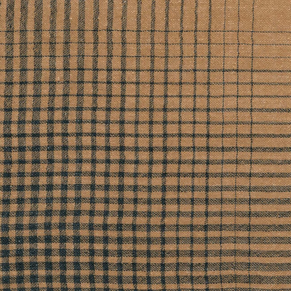 Alpaga Miroir Fabric by CMO Paris in Black Camel