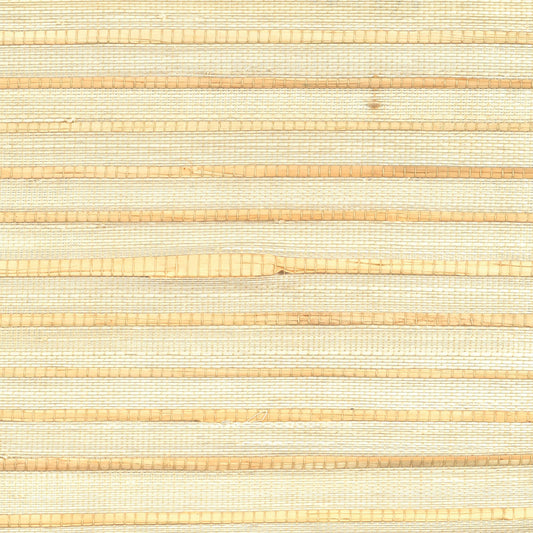 Raphia Abaca Fabric by CMO Paris in Natural