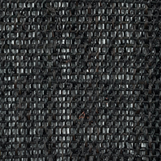 Raphia Ajouré Fabric by CMO Paris in Black