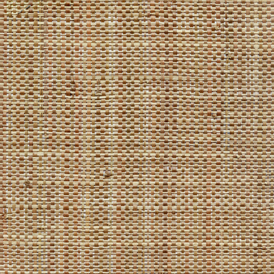 Raphia Chine Fabric by CMO Paris in Natural Bark