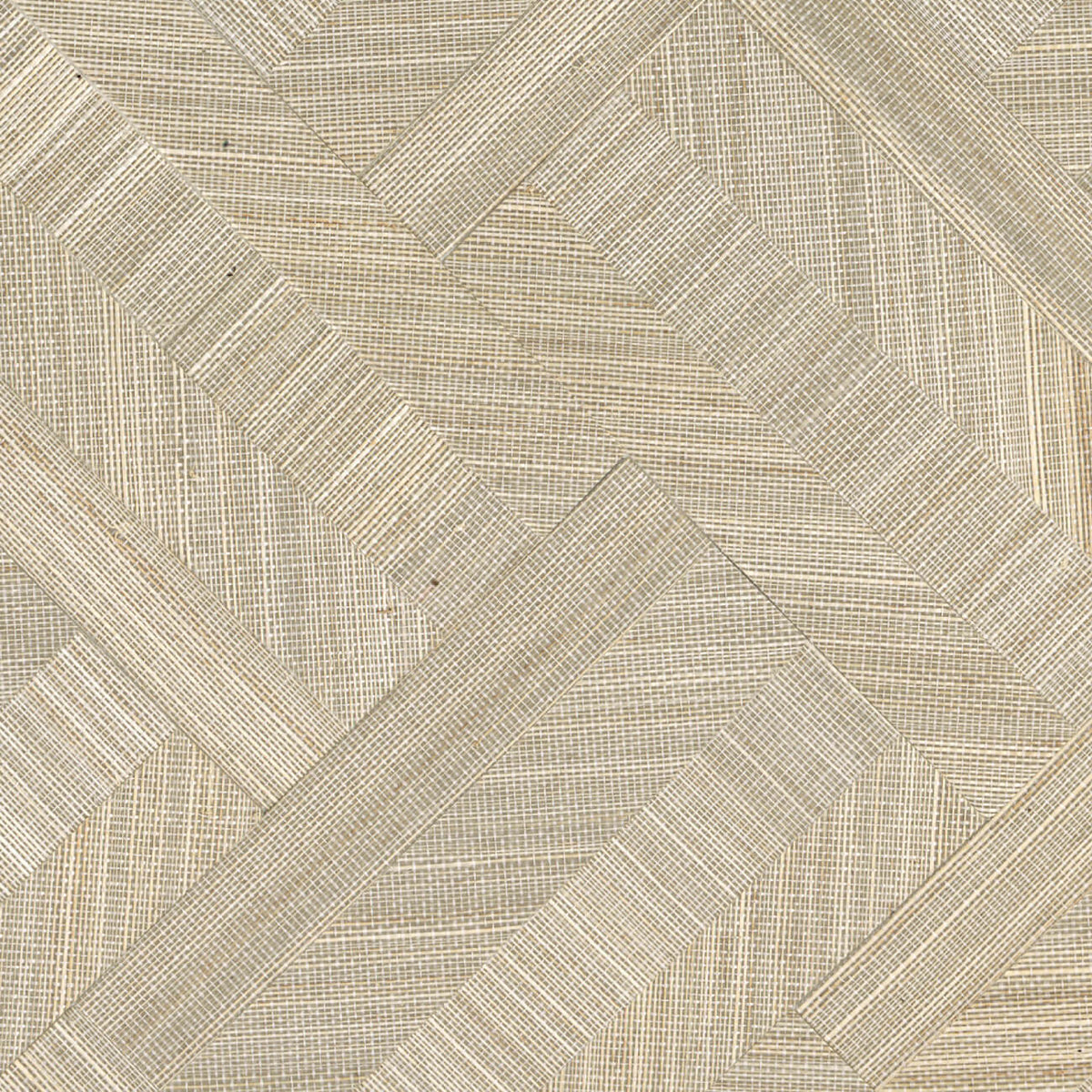 Abaca Zèbre Wallpaper by CMO Paris in Silver