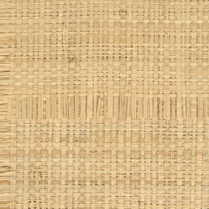 Raphia Cadre Wallpaper by CMO Paris in Natural