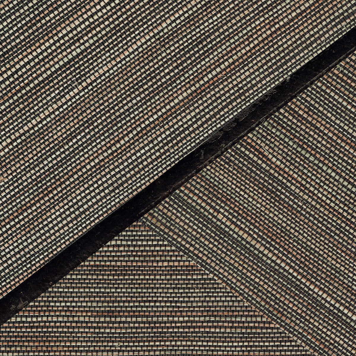 Sisal Strate Wallpaper by CMO Paris in Spruce