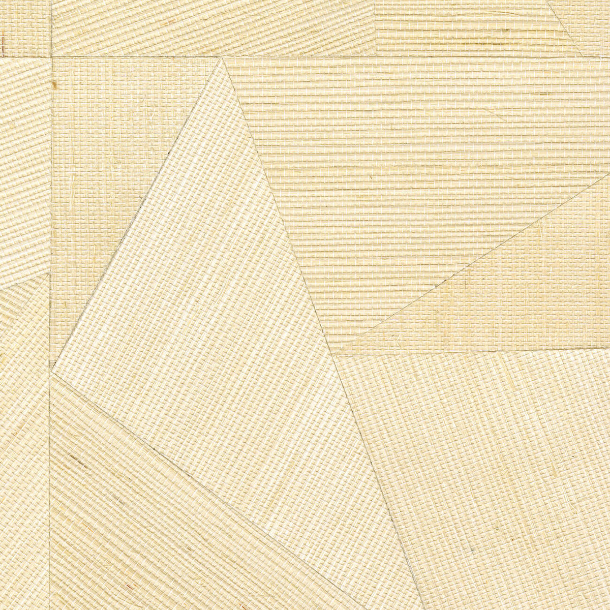 Sisal Éclat Wallpaper by CMO Paris in Ivory