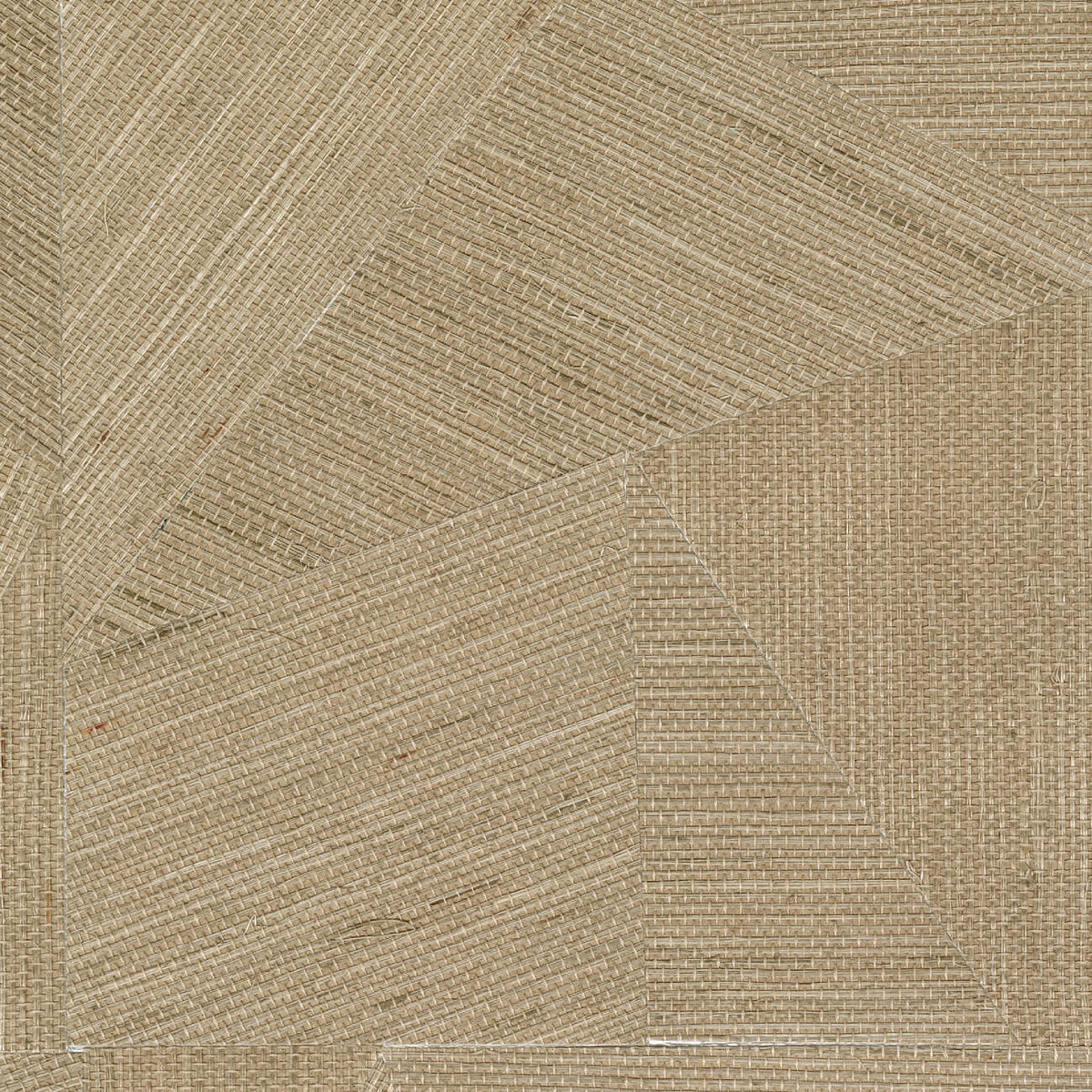 Sisal Éclat Wallpaper by CMO Paris in Beige