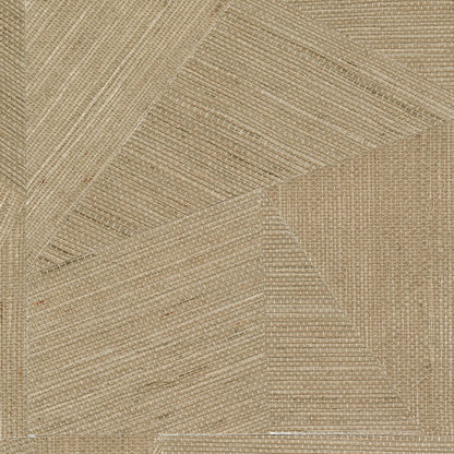 Sisal Éclat Wallpaper by CMO Paris in Beige