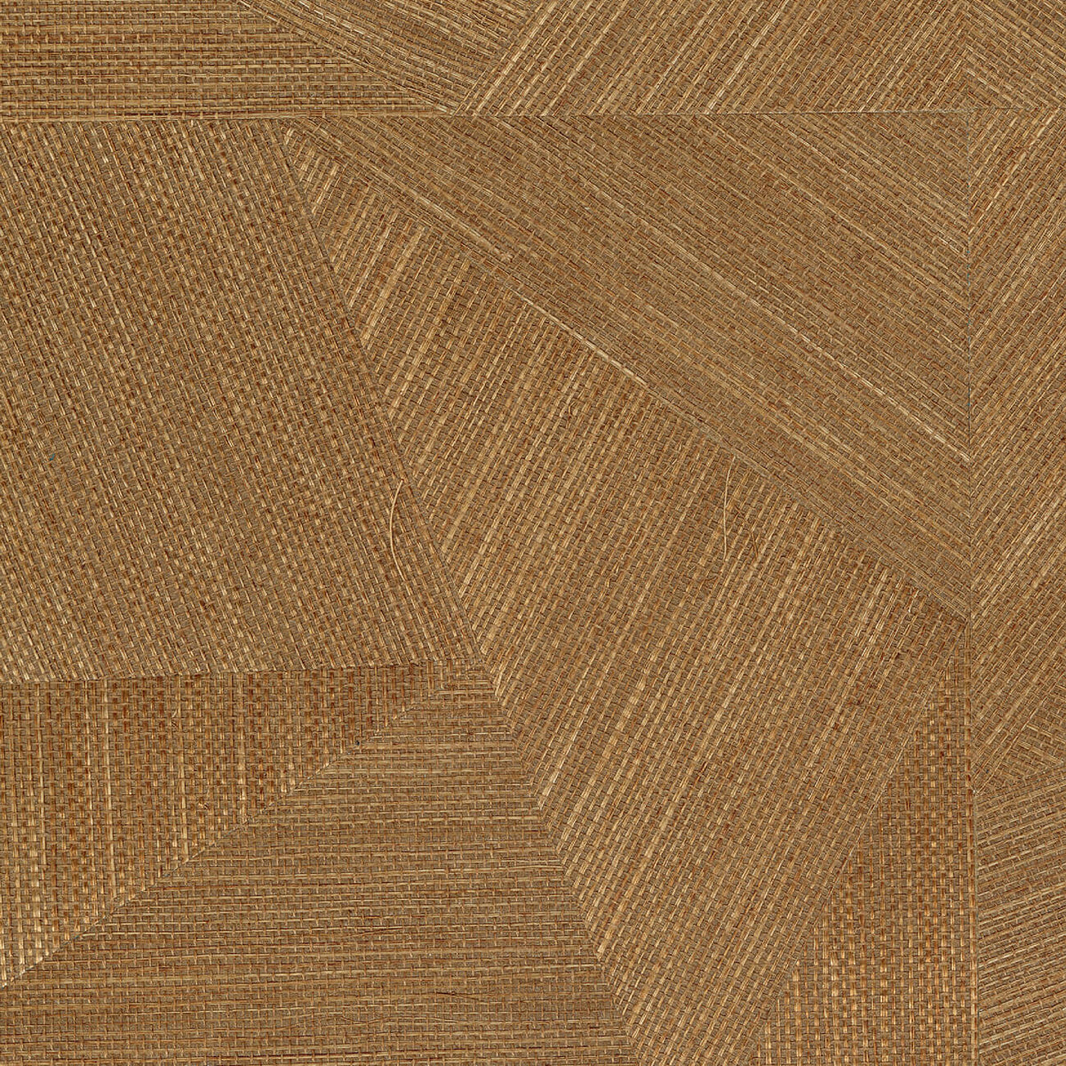 Sisal Éclat Wallpaper by CMO Paris in Tobacco