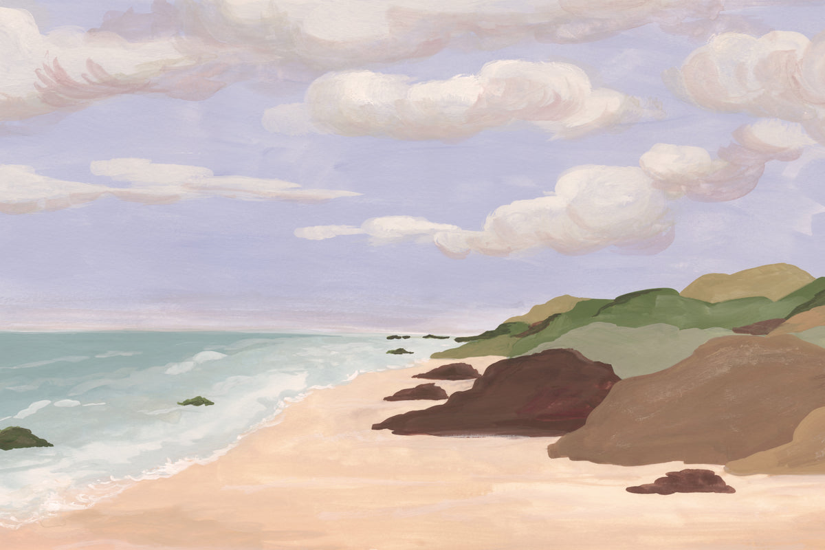 Coastline Original mural by Hovia
