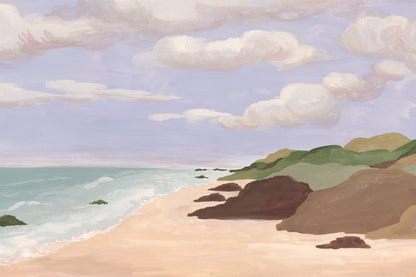Coastline Original mural by Hovia