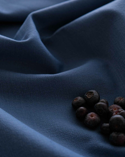 Cobalt 715 fabric by Coordonné in No. TCOTCOB, shown in a styled room